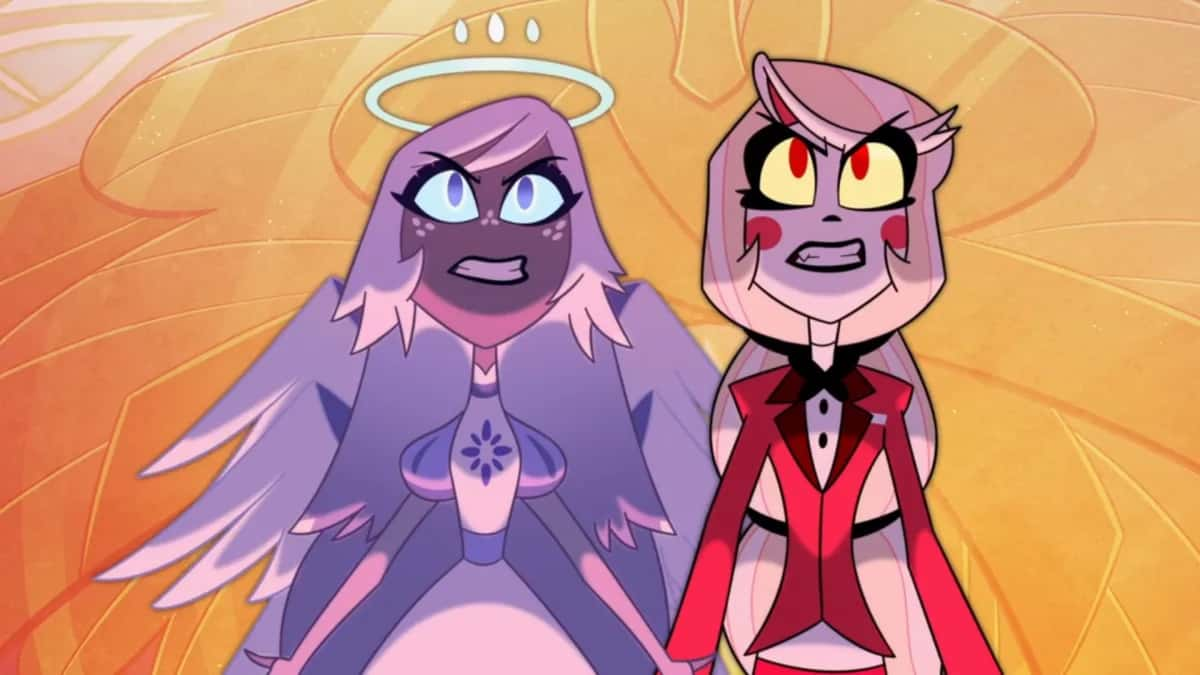 Emily and Charlie in Hazbin Hotel Episode 6