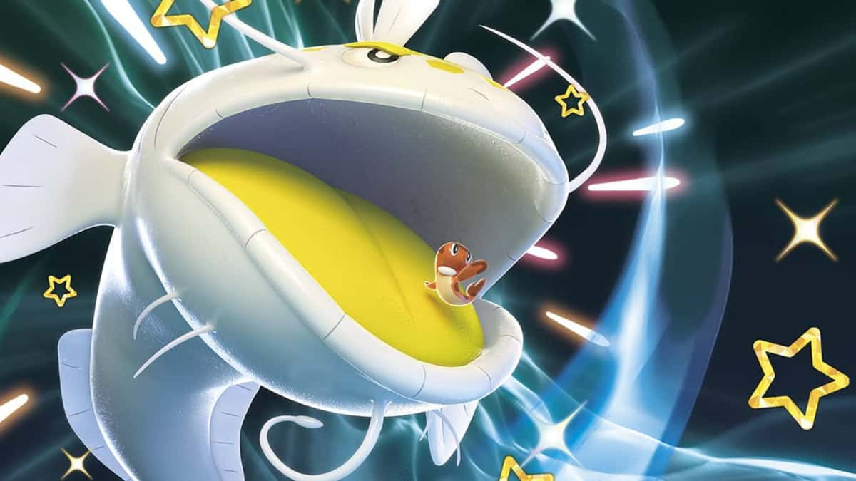 Pokemon TCG key art shows Dodonzo and Tatsugiri