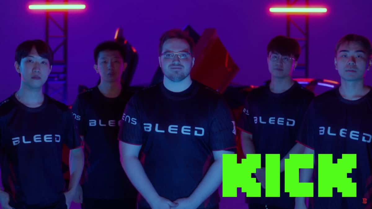 Kick enters esports industry in new partnership with Bleed Esports