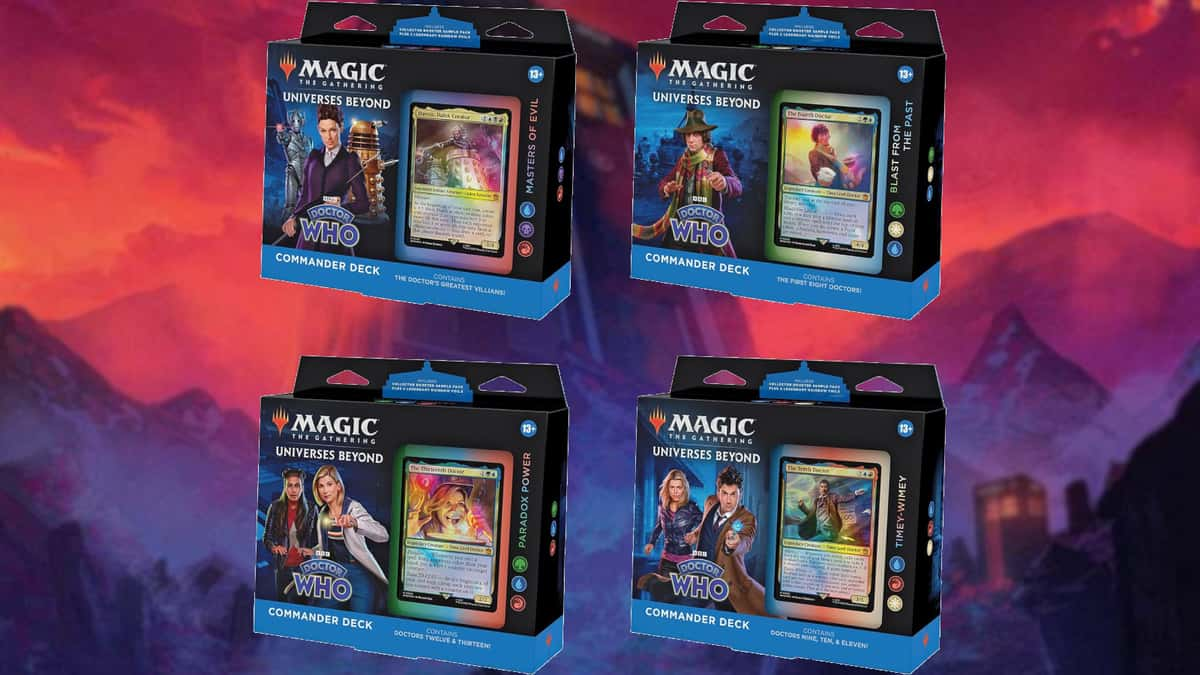 MTG Doctor Who all decks