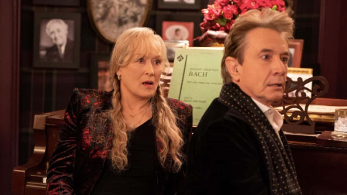 Martin Short and Meryl Streep in Only Murders in the Building