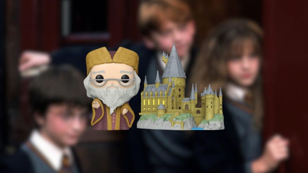 Funko Pop! Town Albus Dumbledore and Hogwarts