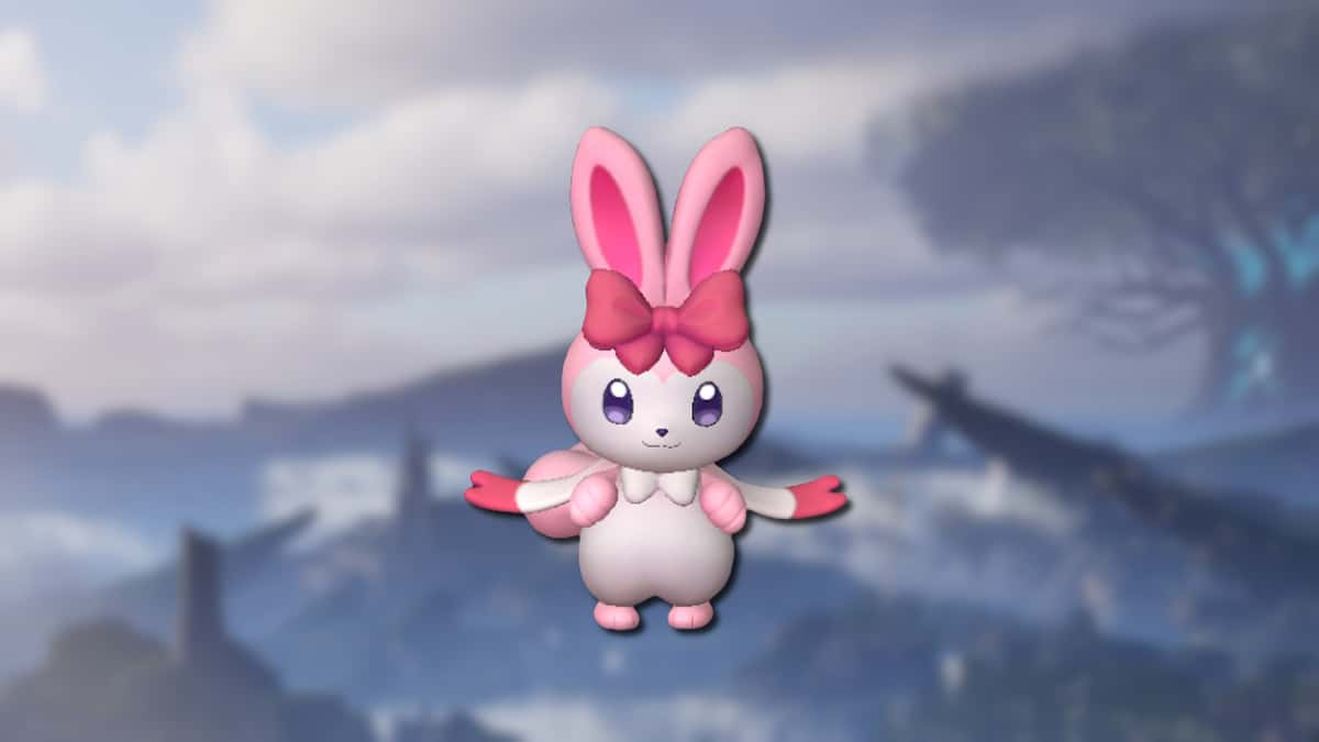 The Pal Ribunny from Palworld.