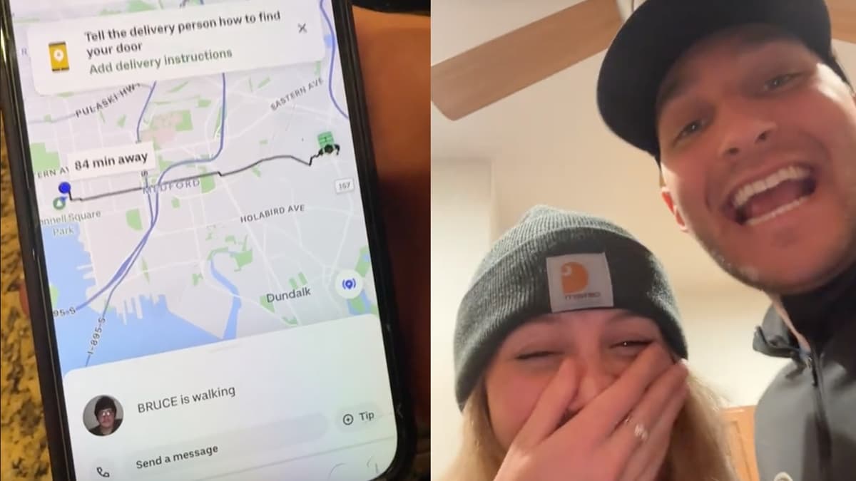 Viral Uber Eats customers