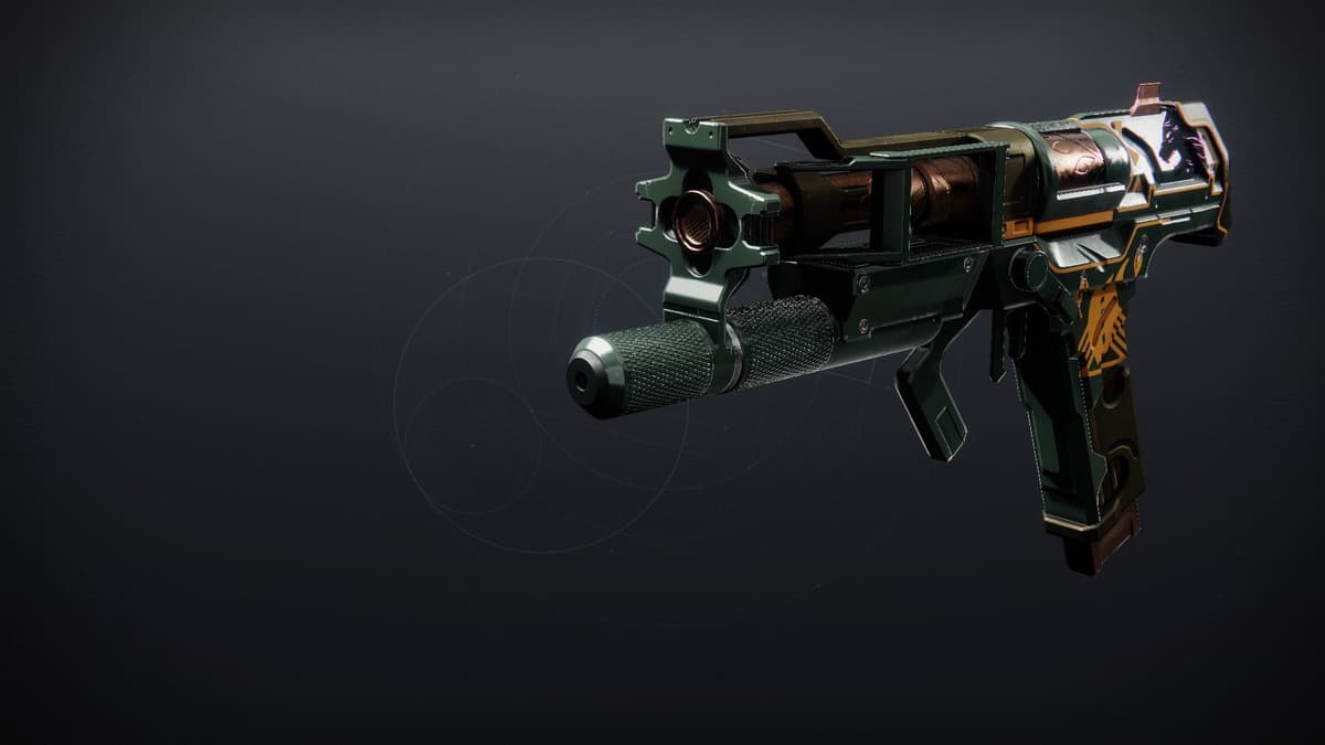 A primeira Stasis Rocket Sidearm de Destiny 2 com garantia de metadefinição instantânea