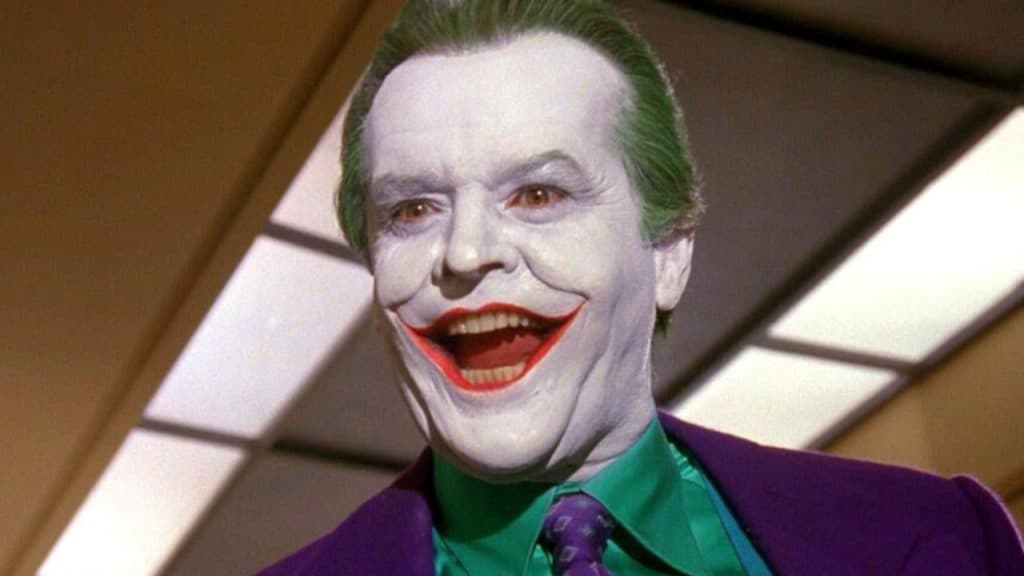 Jack Nicholson as the Joker in Batman (1989)