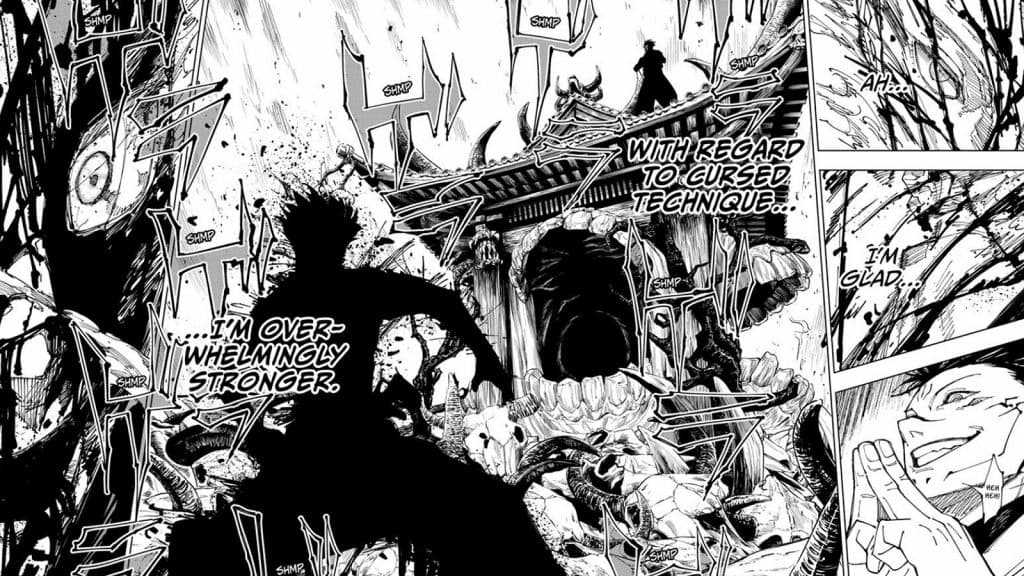 Jujutsu Kaisen Gojo vs Sukuna translation