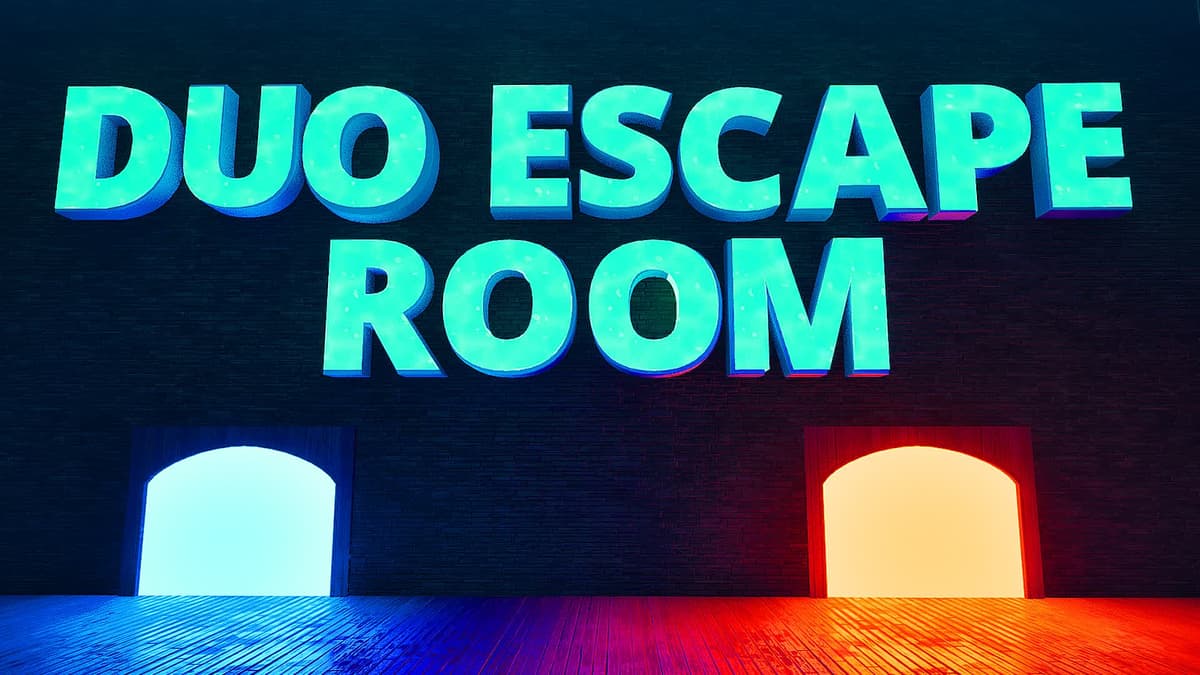 Duo Escape Room in Fortnite.