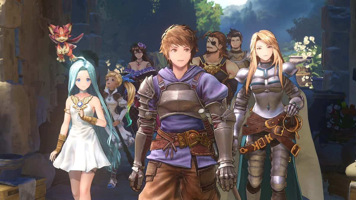 An image of characters in Granblue Fantasy: Relink.