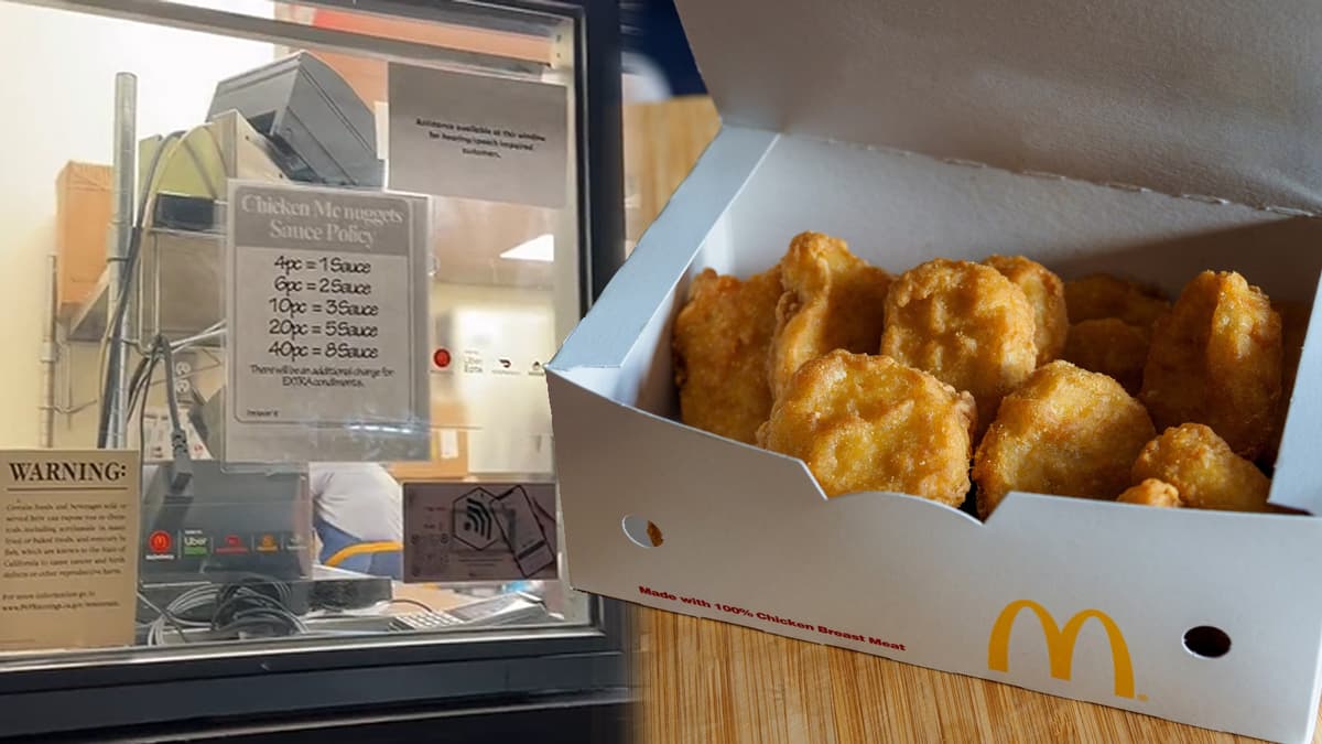 McDonald's customer furious after spotting company's sauce policy