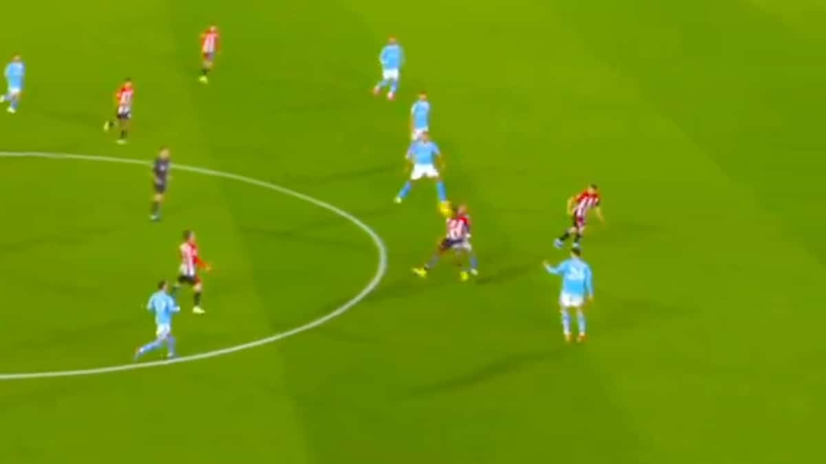 There were a couple of suspicions of offside surrounding Brentford's opener