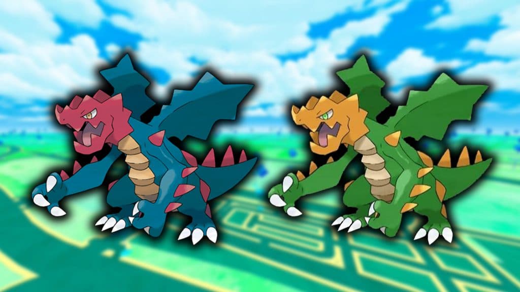 pokemon go druddigon shiny druddigon