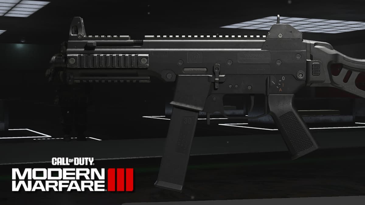 Striker SMG in Modern Warfare 3.