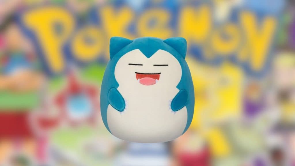 Squishmallows Pokemon 10 inch Snorlax Plush