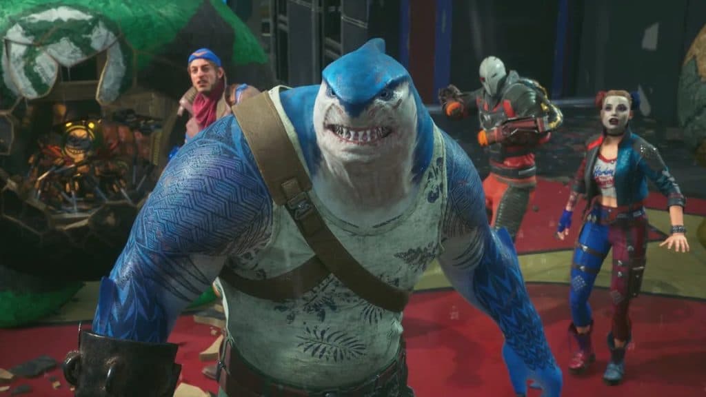 an image of King Shark in Suicide Squad: Kill the Justice League