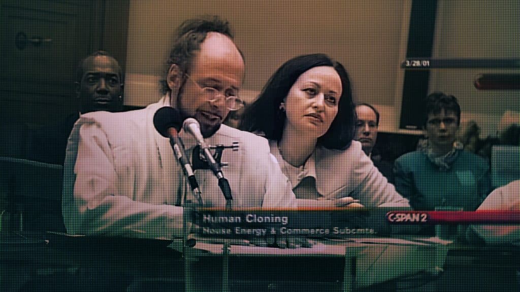 Raël and Brigitte Boisselier at the US Congress