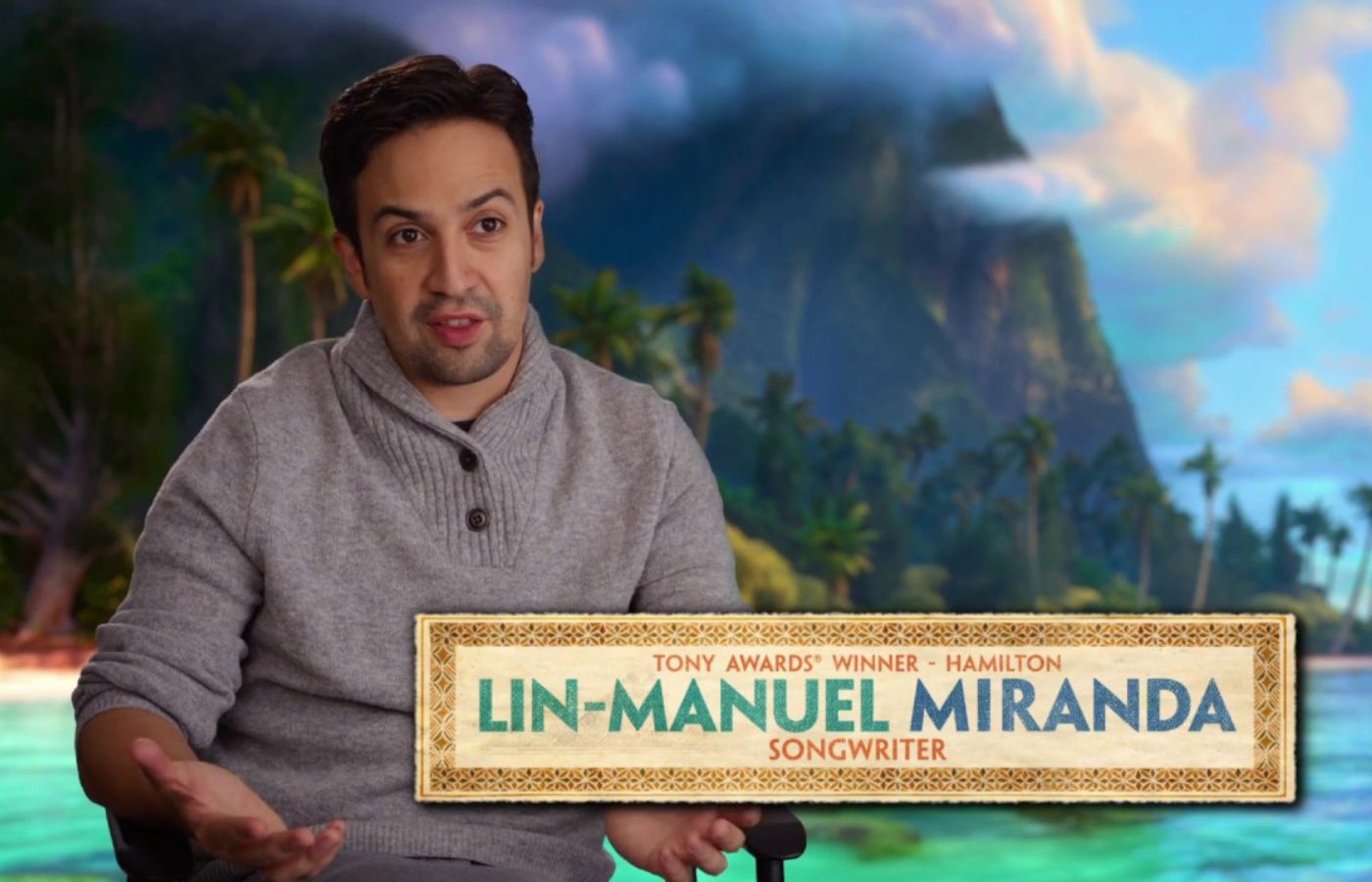 Lin manuel in discount moana