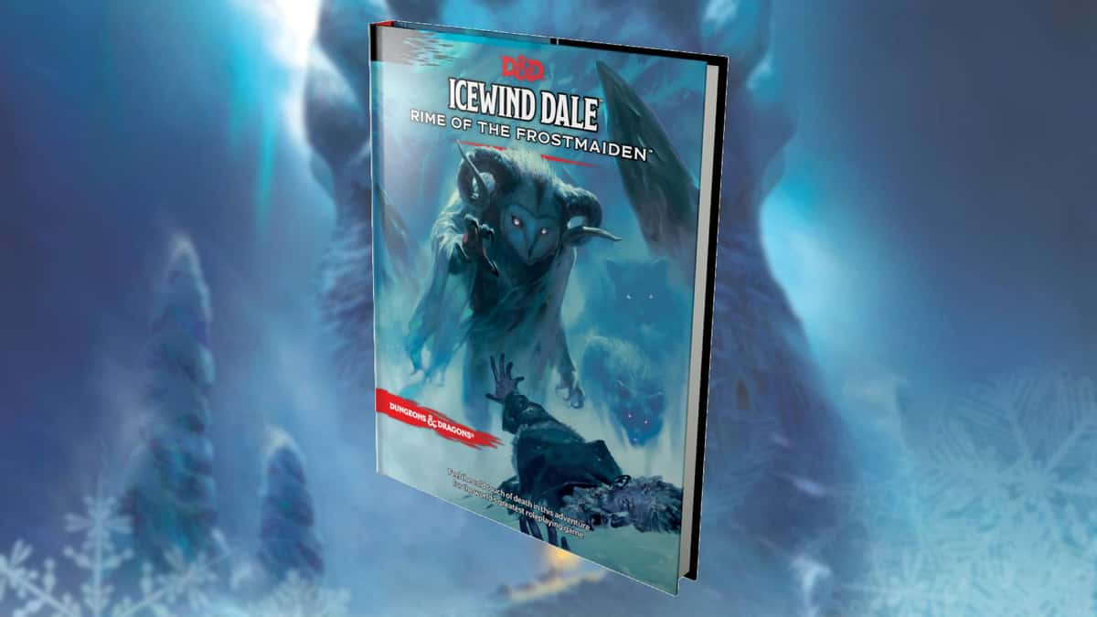 D&D Frostmaiden book and background