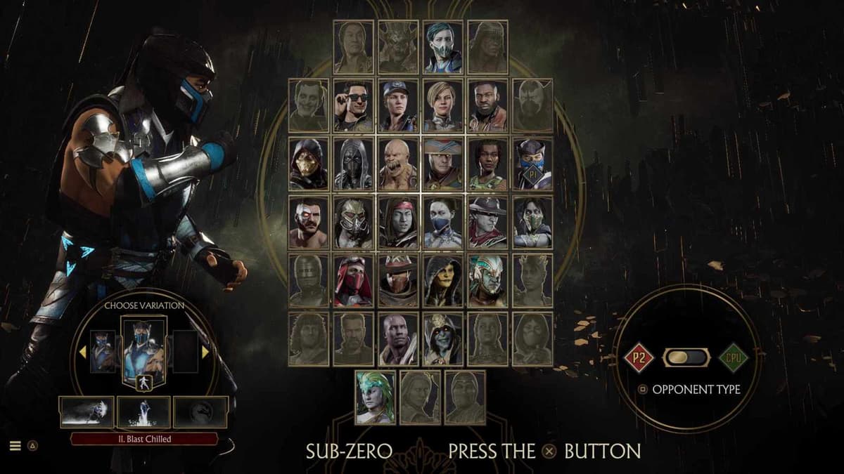 mk11 character select