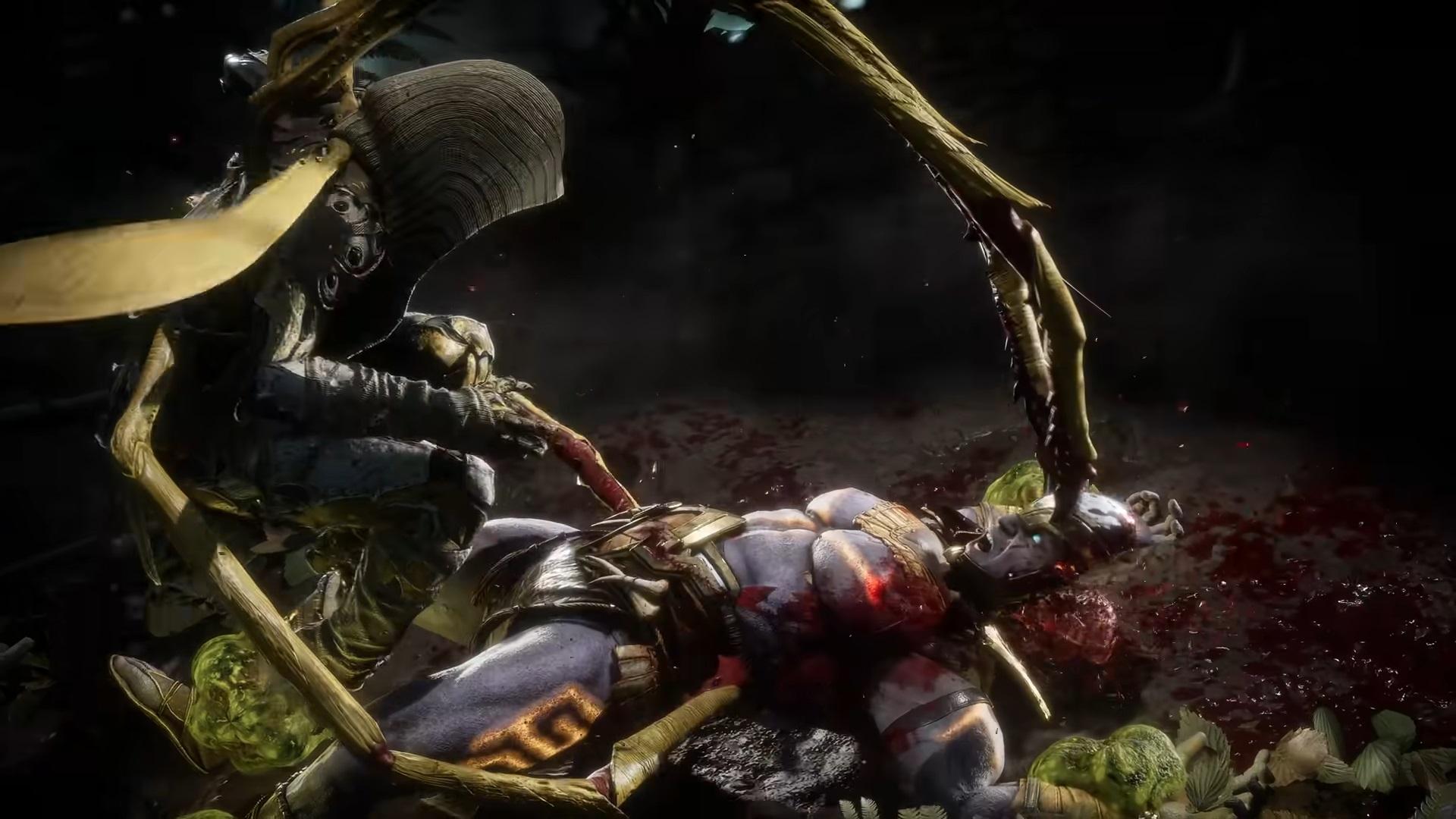 Mortal Kombat 11 fatality D'vorah dexerto