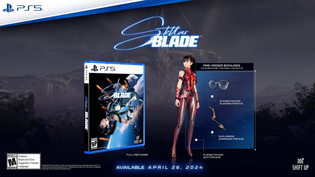 Stellar Blade pre-order bonus