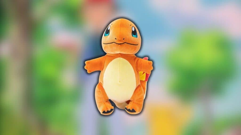 Pokemon Charmander velvet plush