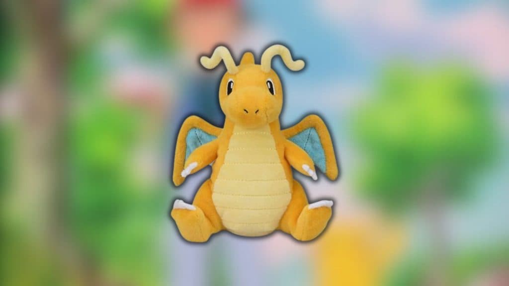 Pokemon Sitting Cuties Dragonite 6.5-Inch Plush