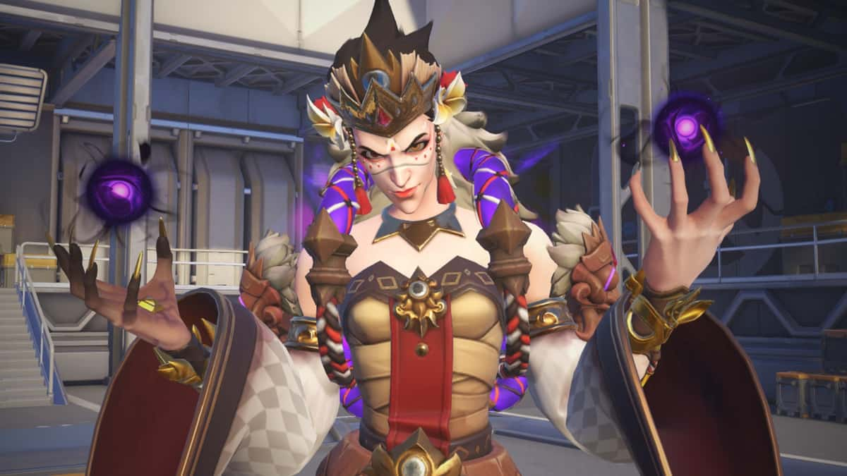 A screenshot featuring DPS Moira in Overwatch 2.