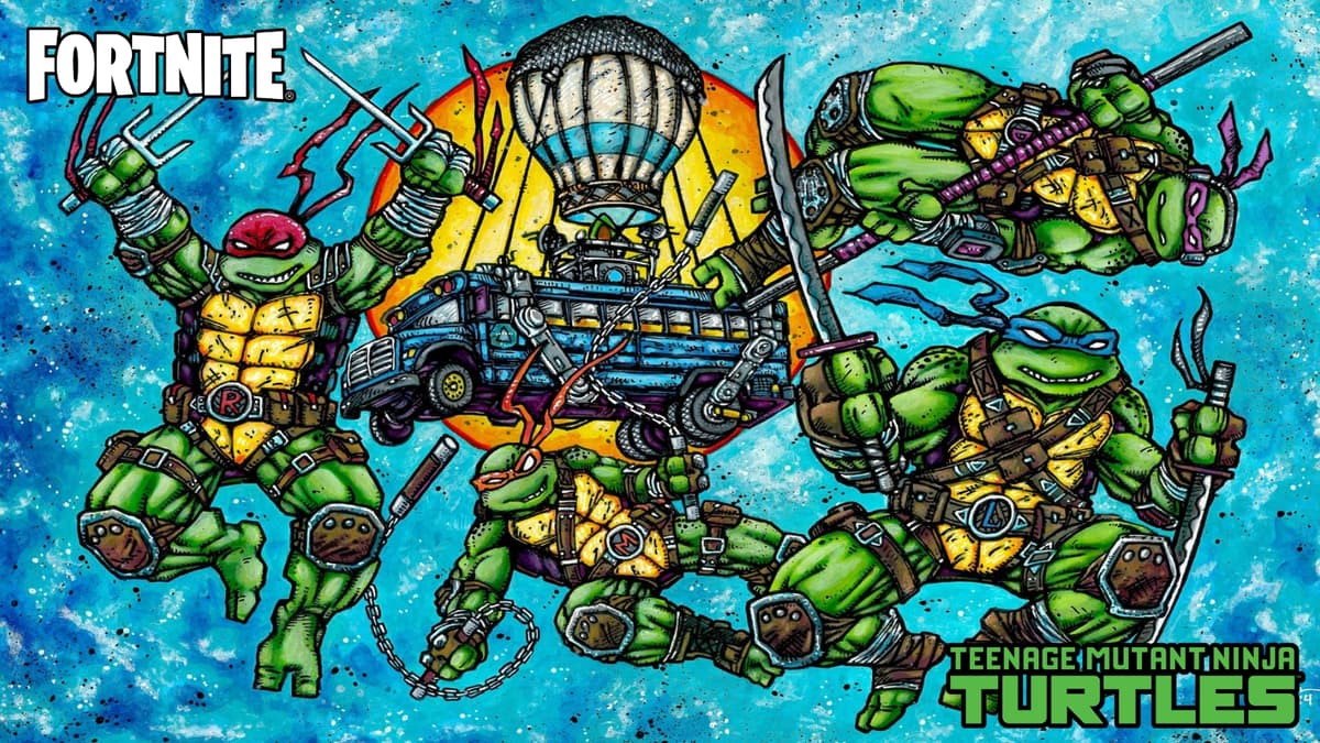 TMNT Cowabunga cover fortnite