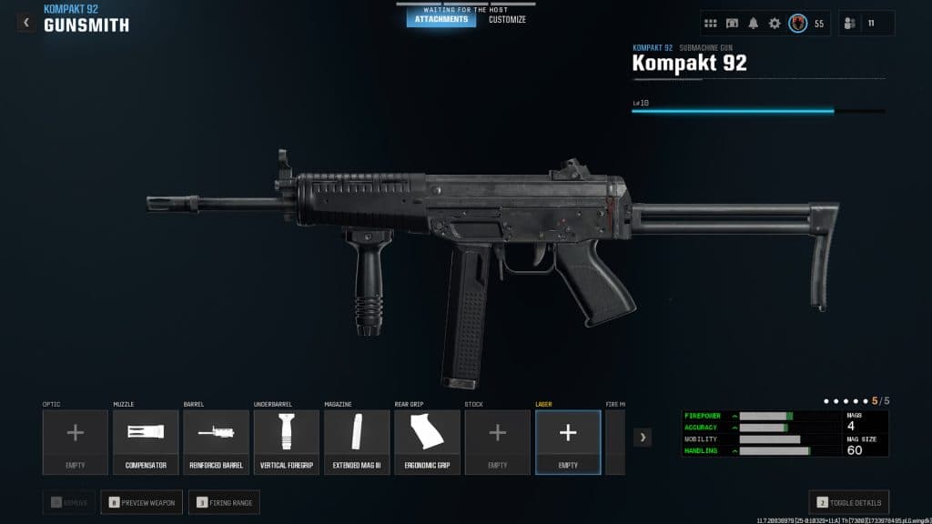 The best Kompakt 92 loadout in Call of Duty: Warzone.