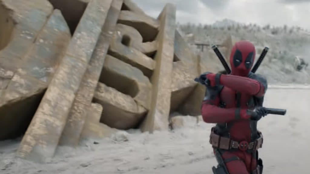 Still from the Deadpool 3 trailer