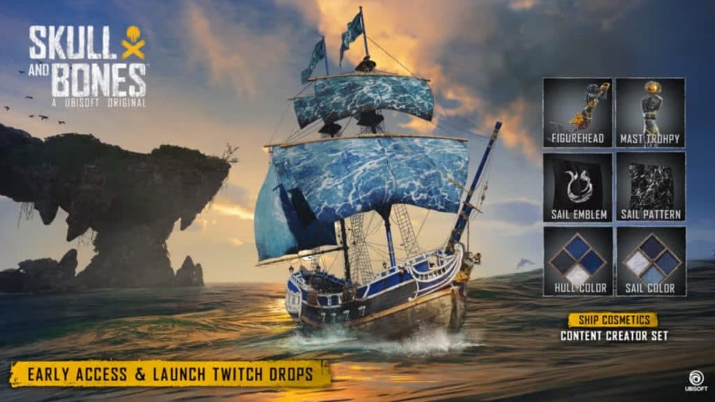 skull and bones twitch drops