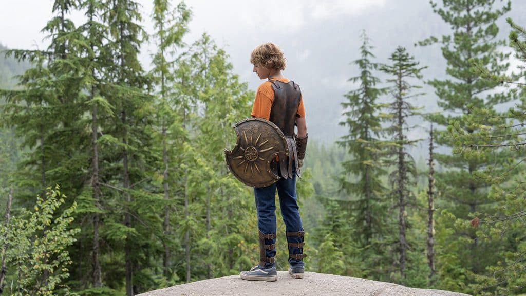 An image ofWalker Scobell as Percy Jackson in Percy Jackson and the Olympians.