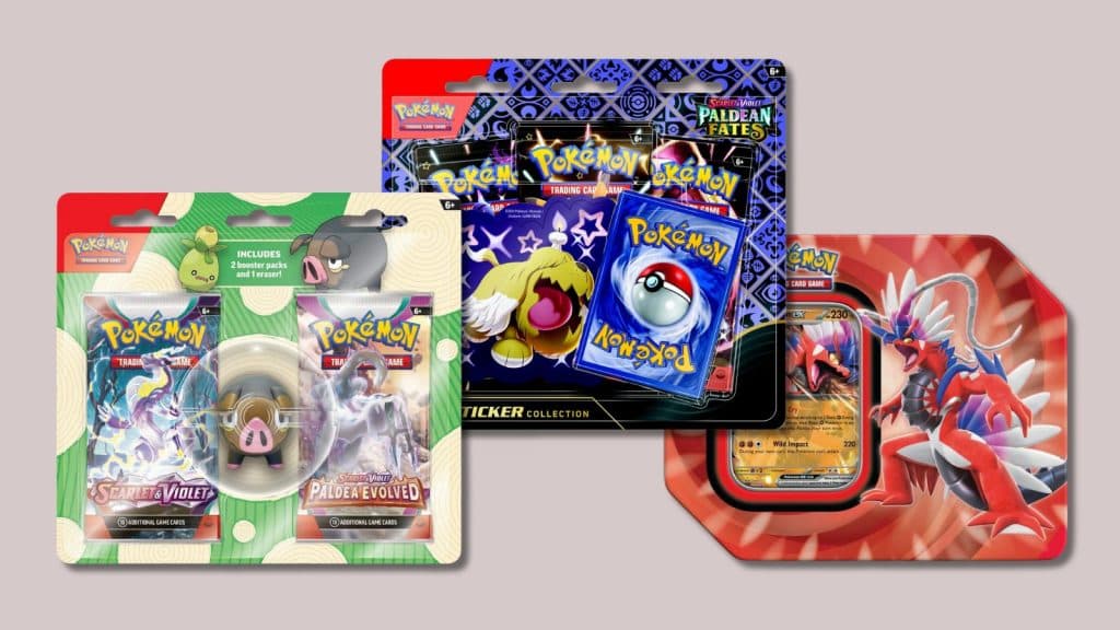 Where to buy Pokemon TCG: Paldean Fates Booster Packs, Premium Collection,  & more - Dexerto