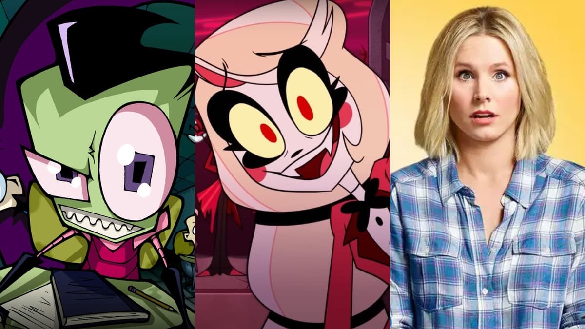 Invader Zim, Hazbin Hotel, The Good Place series.