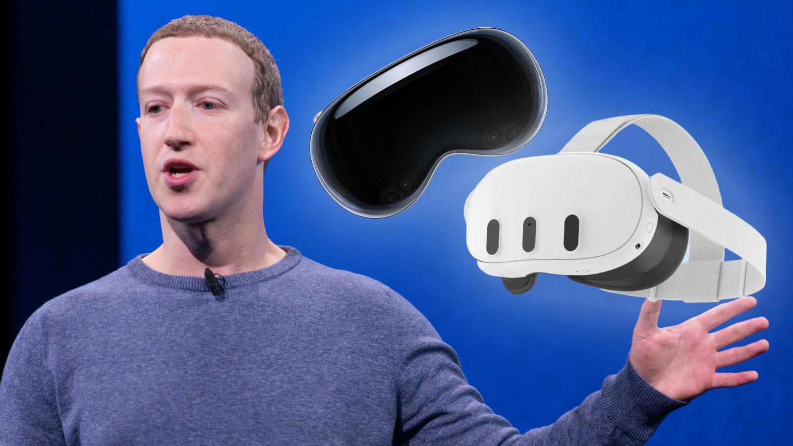 Mark Zuckerberg gives his verdict on Apple Vision Pro vs Meta Quest -  Dexerto