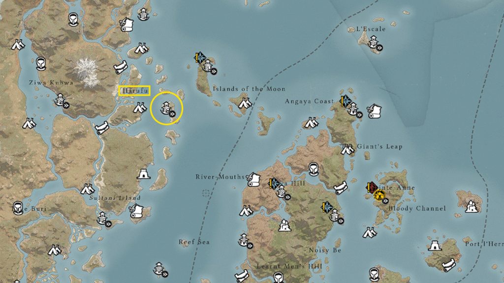 Where To Find Poacher S Cache In Skull And Bones Outpost Location   Skull And Bones Poachers Cache 1024x576 