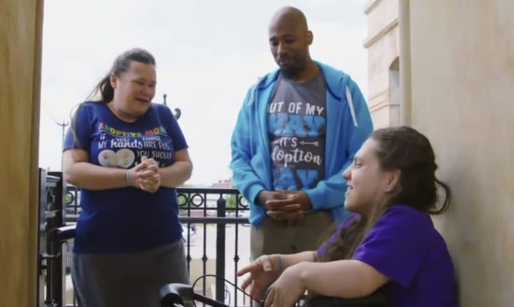 Cynthia and Antwon Mans with Natalia Grace in Natalia Speaks