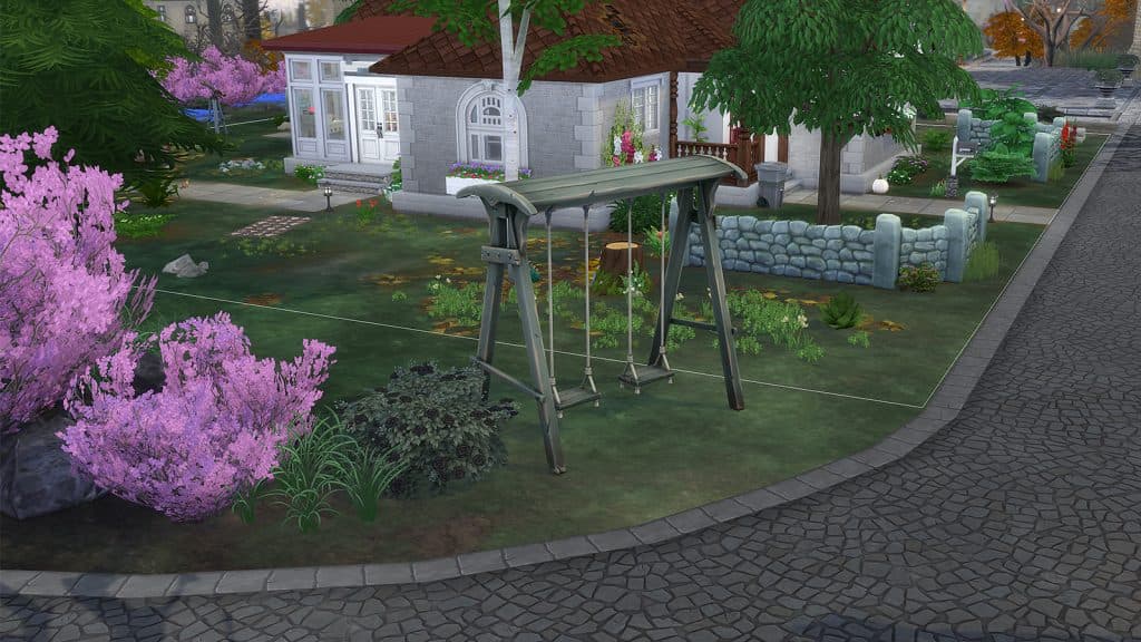 A swing in The Sims 4