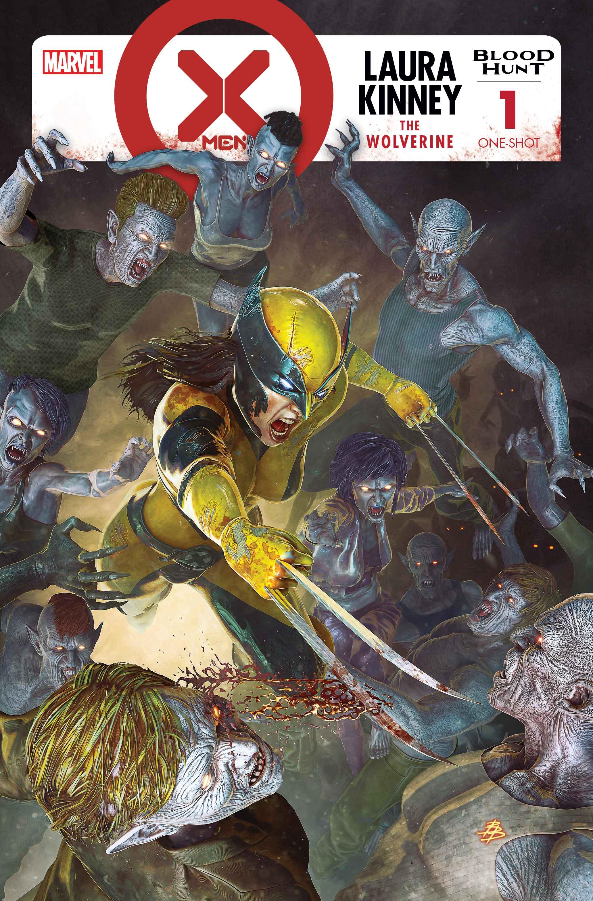 X-Men: Blood Hunt - Laura Kinney The Wolverine #1 cover art