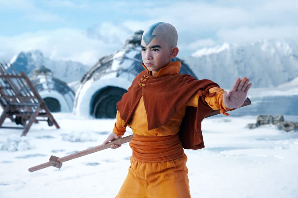 Aang in Avatar: The Last Airbender