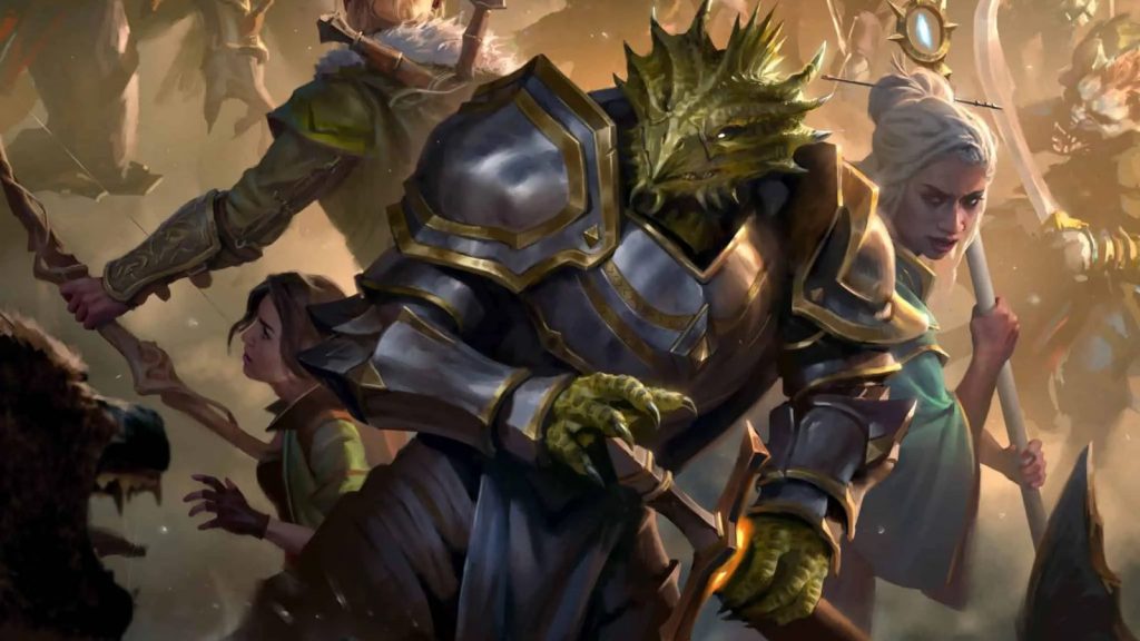 D D 5e Paladin Guide Best Options For Strength And Smites Dexerto   MTG Dragonborn Paladin Dnd 1024x576 