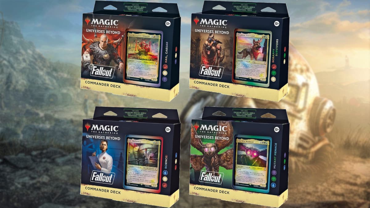 MTG Fallout Commander deck bundle header