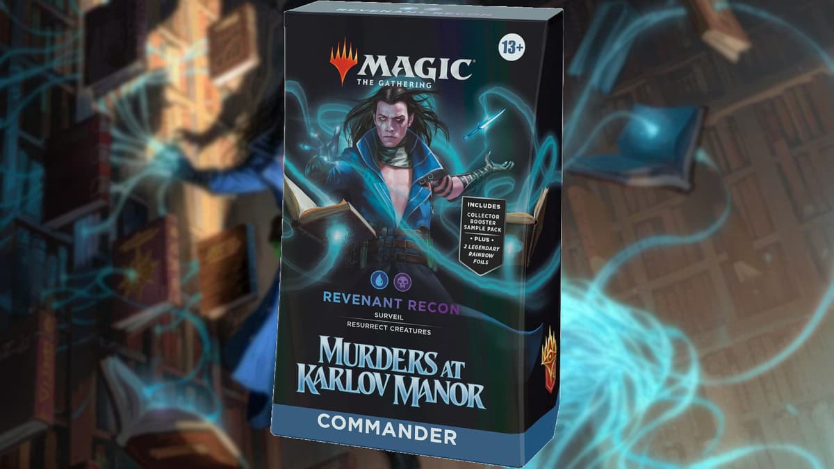 MTG Revenant Recon Murders at Karlov Manor Commander deck