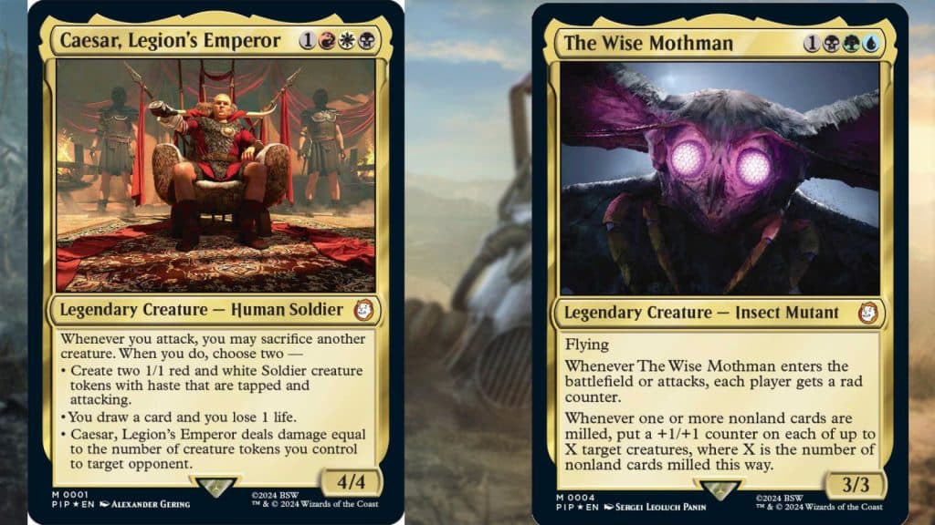 MTG Fallout Commanders