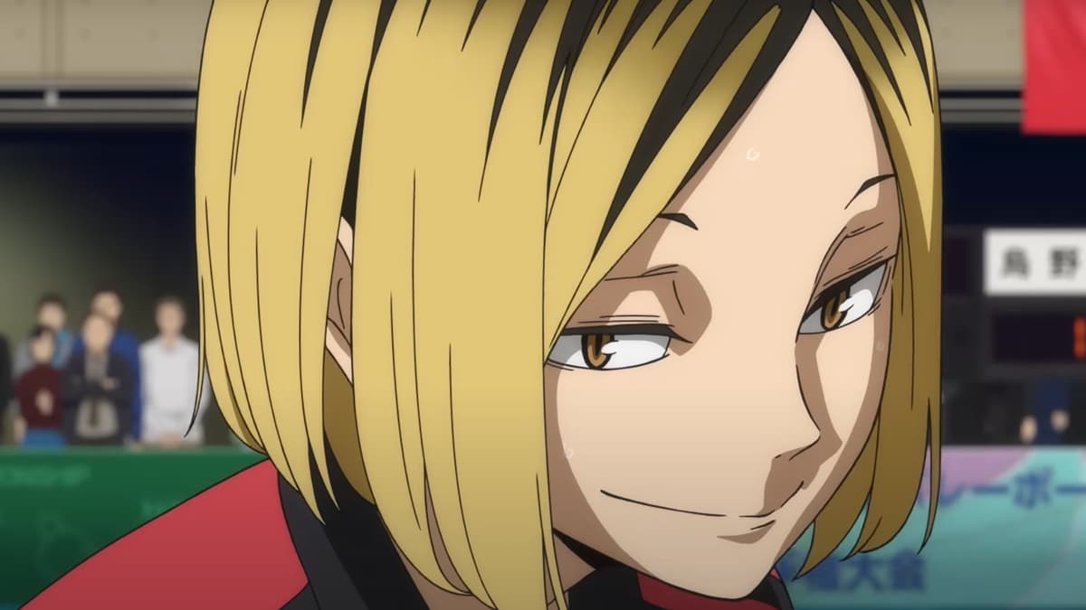 A still of Kenma from Haikyu movie