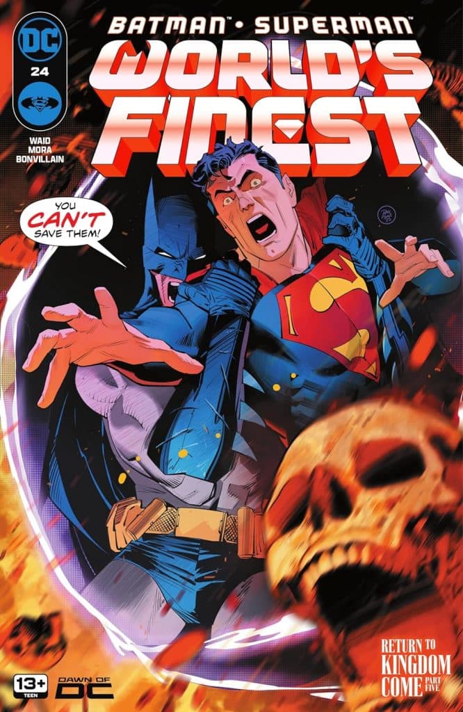 Batman/Superman World's Finest #24 cover art