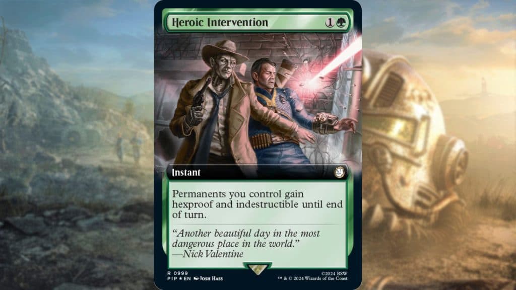 MTG Fallout heroic reprint