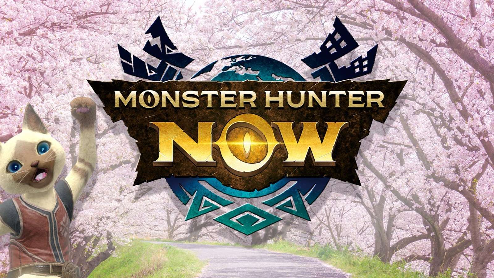 Monster Hunter Now cherry blossoms