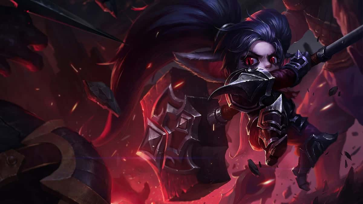 Noxus Poppy splash art